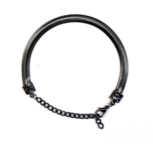 Großhandel Schwarz Vergoldetes Italienisches Armband