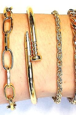 Grossiste Bracelet Combiné Plaqué Or