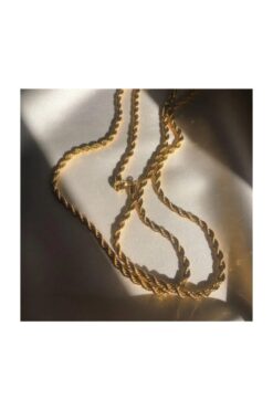 Toptan Burgu Zincir Kolye- Altın Kaplama | A+ Kalite Alaşım | 70 cm Zincir 5 6ffc2d22e1fc4b1a909cb5df3f7d27fc