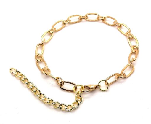 Großhandel Gold plattiert Crush Link Bracelet