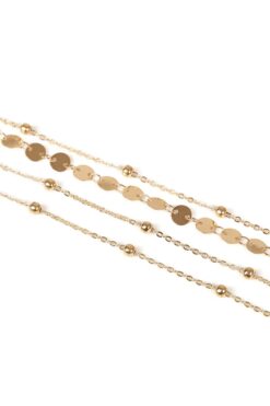 Toptan Beach Minik Pullu Toplu Zincir Halhal 4'lü Gold 7 f7ee302d130f4e6b80f3558d08fd2a5e