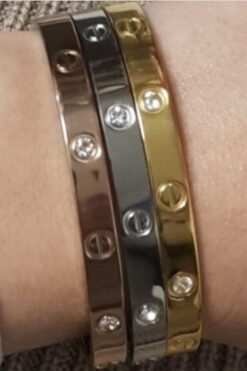 Grossiste Bracelet d'acier combiné non ternissant pour kartier