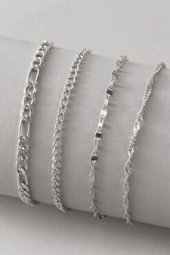 Grossiste Combinaison Bracelet Femme Plaqué Argent Shavin