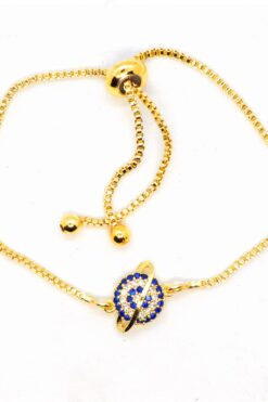 Toptan Altın Renk Satürn Gezegen Mavi Beyaz Taşlı Asansör Bileklik 931 3 ff30848880594138b5d6b19dd9bfedb2