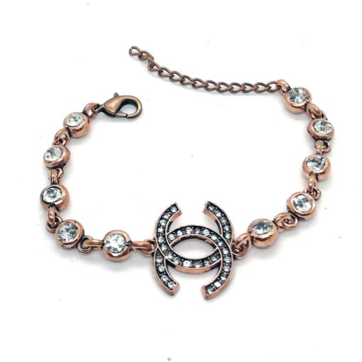 Großhandel Antikes Kupferfarbenes Chanel Waterway Armband - 1145