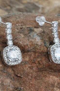 Оптовые серебряные серьги Mengec Zircon - 1243 5 4a4339ac00784bab819b06d75f95dd4a