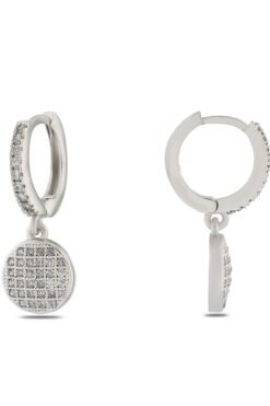 Toptan Gümüş Renk Mengeç Sallantılı Zirkon Küpe - 1350 3 7f1ec9d7cf424e78a4ea3ea2f5d3c49b