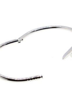 Toptan Gümüş Renk Unisex Çelik Çivi Kelepçe Bileklik - 1538 5 87ca54dcafaa468badbd1f8bc55eb165