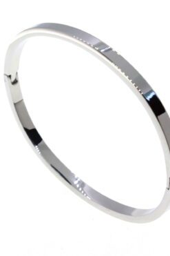 Toptan Gümüş Renk Düm Düz Unisex Çelik Kelepçe Bileklik - 1540 4 acc200fd9ed24493b3fe1fc431430ddb