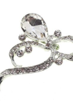 Grossiste Broche modèle goutte d'eau en argent coloré - 1743