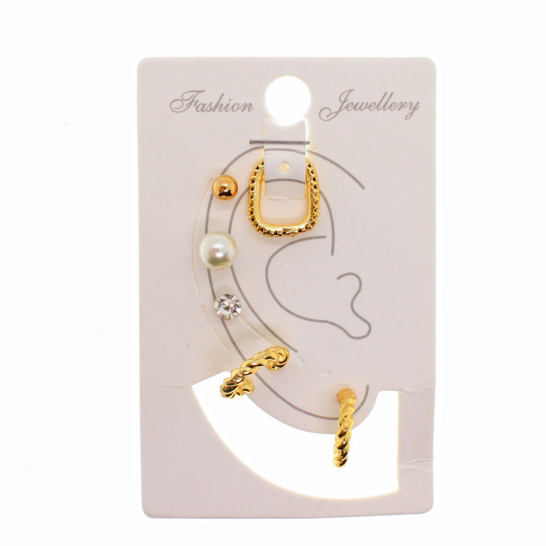 Toptan Altın Renk Kombin Küpe Karışık Model Kıkırdak Küpe - 1811 3 Toptan Altın Renk Kombin Küpe Karışık Model Kıkırdak Küpe - 1811 - الصورة 3