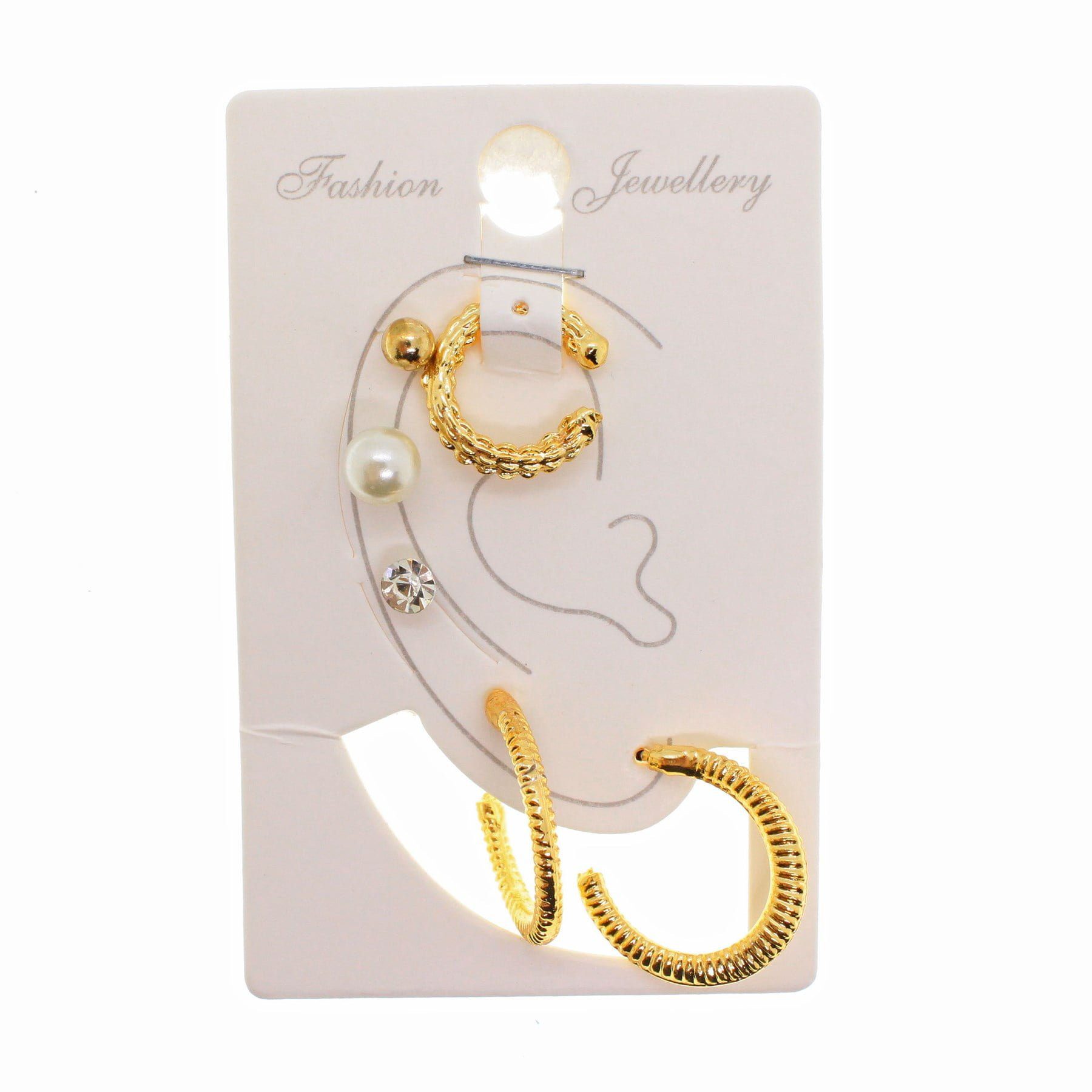 Toptan Altın Renk Kombin Küpe Karışık Model Kıkırdak Küpe - 1811 1 Toptan Altın Renk Kombin Küpe Karışık Model Kıkırdak Küpe - 1811