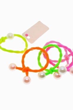 Toptan İncili 5 Li Renkli Lastik Toka - 1833 5 4bcdb76938e84d1dbb2829a11c273b27