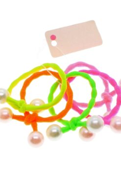 Toptan İncili 5 Li Renkli Lastik Toka - 1833 4 4d8c585b406a476d9fa2265b1e0525fc