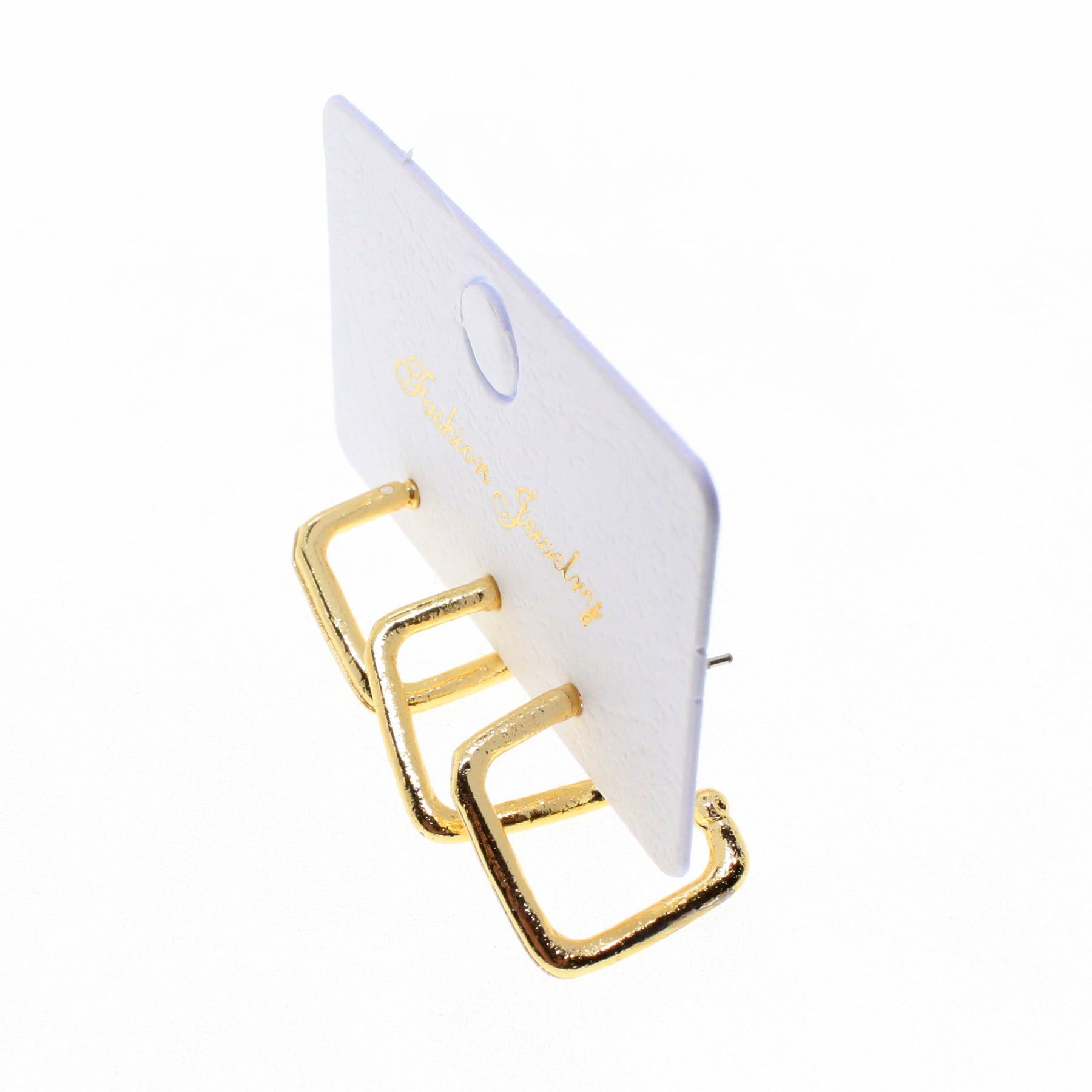 Toptan Altın Renk Üçlü Kombin Küpe - 1843 1 Toptan Altın Renk Üçlü Kombin Küpe - 1843