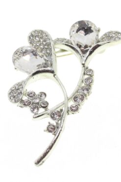 Grossiste Argent Colour Cut Drop Model Broche - 1716