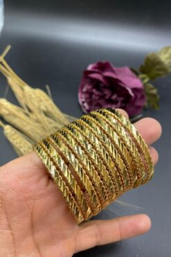 Wholesale 22 Carat Gold Plated One-to-One Adana Twist Bracelet 21 Cm - 2134 7 ade51691f94a4a6caa1e84ba57842289