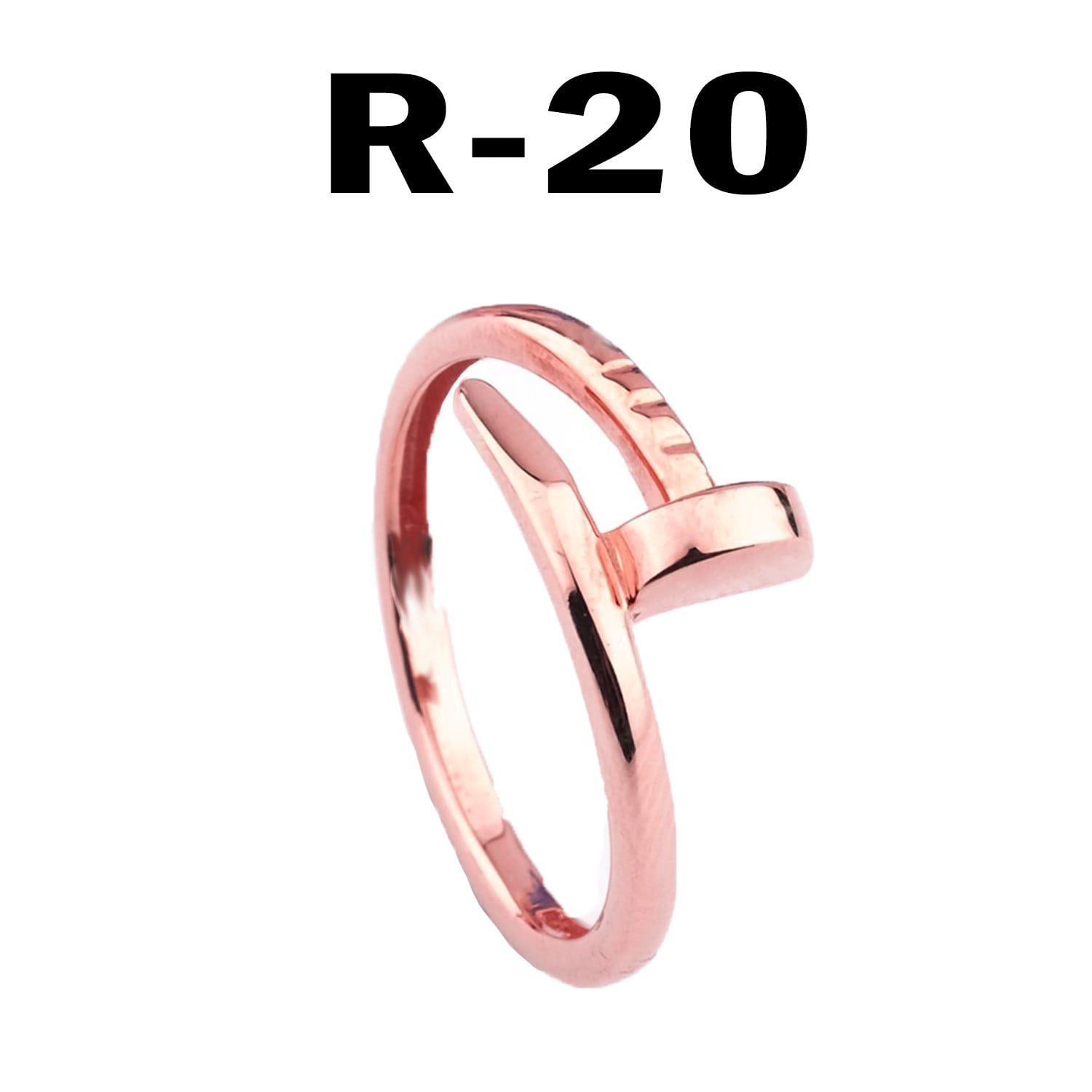 Großhandel Kartier Modell Nagel Ring Unisex Modell - 2168 15 Toptan Kartier Model Çivi Yüzük Unisex Model - 2168 – Bild 15