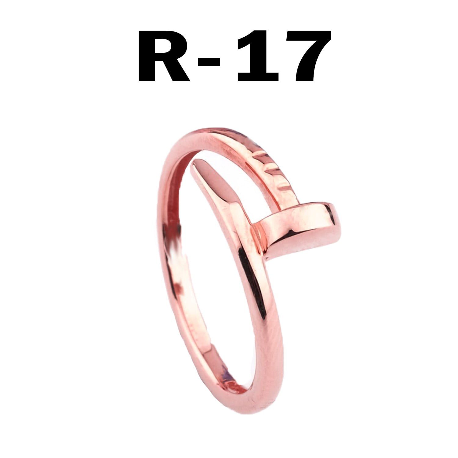 Großhandel Kartier Modell Nagel Ring Unisex Modell - 2168 12 Toptan Kartier Model Çivi Yüzük Unisex Model - 2168 – Bild 12
