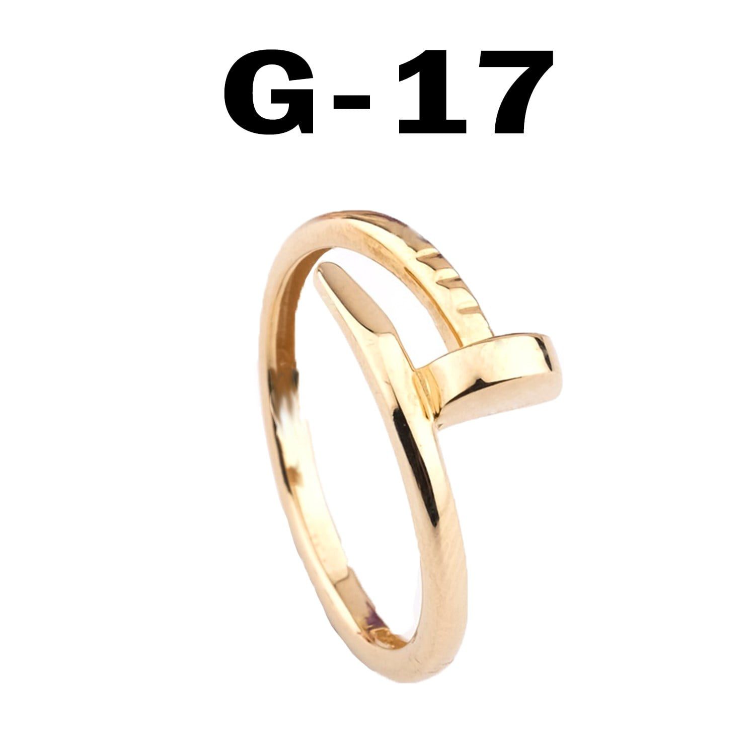 Großhandel Kartier Modell Nagel Ring Unisex Modell - 2168 4 Toptan Kartier Model Çivi Yüzük Unisex Model - 2168 – Bild 4