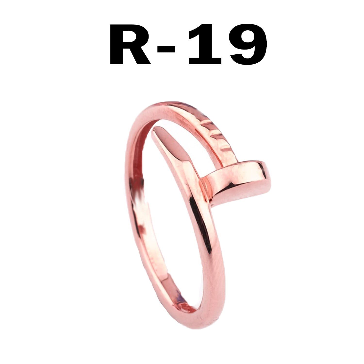 Großhandel Kartier Modell Nagel Ring Unisex Modell - 2168 14 Toptan Kartier Model Çivi Yüzük Unisex Model - 2168 – Bild 14