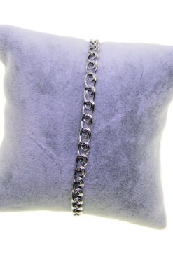 Vue alternative de Toptan Gümüş Renk Eski Tilki Model Unisex Bileklik - 2697