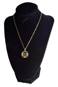 Toptan Altın Renk Terazi Çelik Kolye - 2433 3 7a9ec7fd7d3045dd8a149aa9fdd879c5