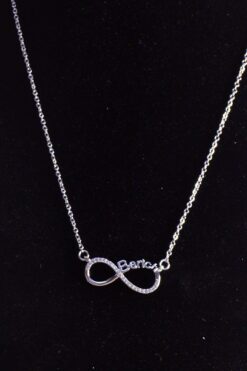 Toptan Gümüş Renk Zengin Ol Yazılı Sonsuzluk Çelik Kolye - 2463 5 970d4ef01a0e4da7977d15eccf49e8bc