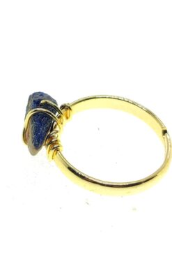 Großhandel Goldfarbener Naturstein-Zirkonring, verstellbar, passend für alle Finger, gemischt – 2796 28 00d90fc379574dec910668c8906d5d27 11