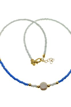 Wholesale Gold Color Sand Bead Mixed Summer Necklace - 2156 30 151d754b1edb4b8b806abc4090c124f4 16