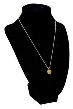 Toptan Altın Renk Sarı Taş Tuvarlak Model Zirkon Kolye - 2738 4 885d479fa18c455eb60e10e03cb7420c