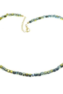 Collier de perles de verre et de cristal de couleur or - 2155 24 8e8460d708fb4597bac541ba89165c18 13