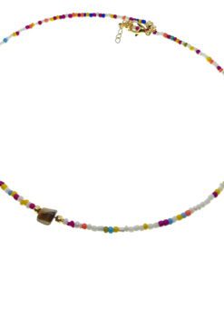 Wholesale Gold Color Sand Bead Mixed Summer Necklace - 2156 26 bc5c1cb59788464682b669074ea91caa 16