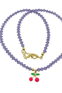 Collier de perles de verre et de cristal de couleur or - 2155 20 d567056ee907418e8a2f7beb8af89d21 9
