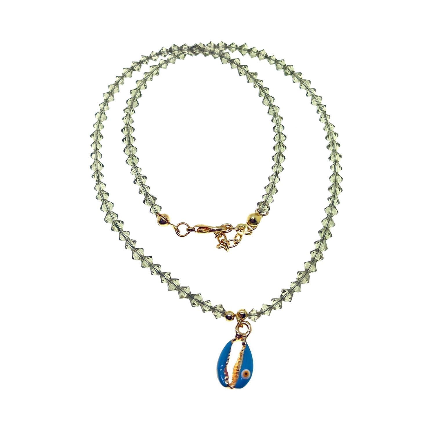 Toptan Altın Renk Kristal Cam Boncuk Karışık Yazlık Kolye - 2155 8 Toptan Altın Renk Kristal Cam Boncuk Karışık Yazlık Kolye - 2155 - Görsel 8