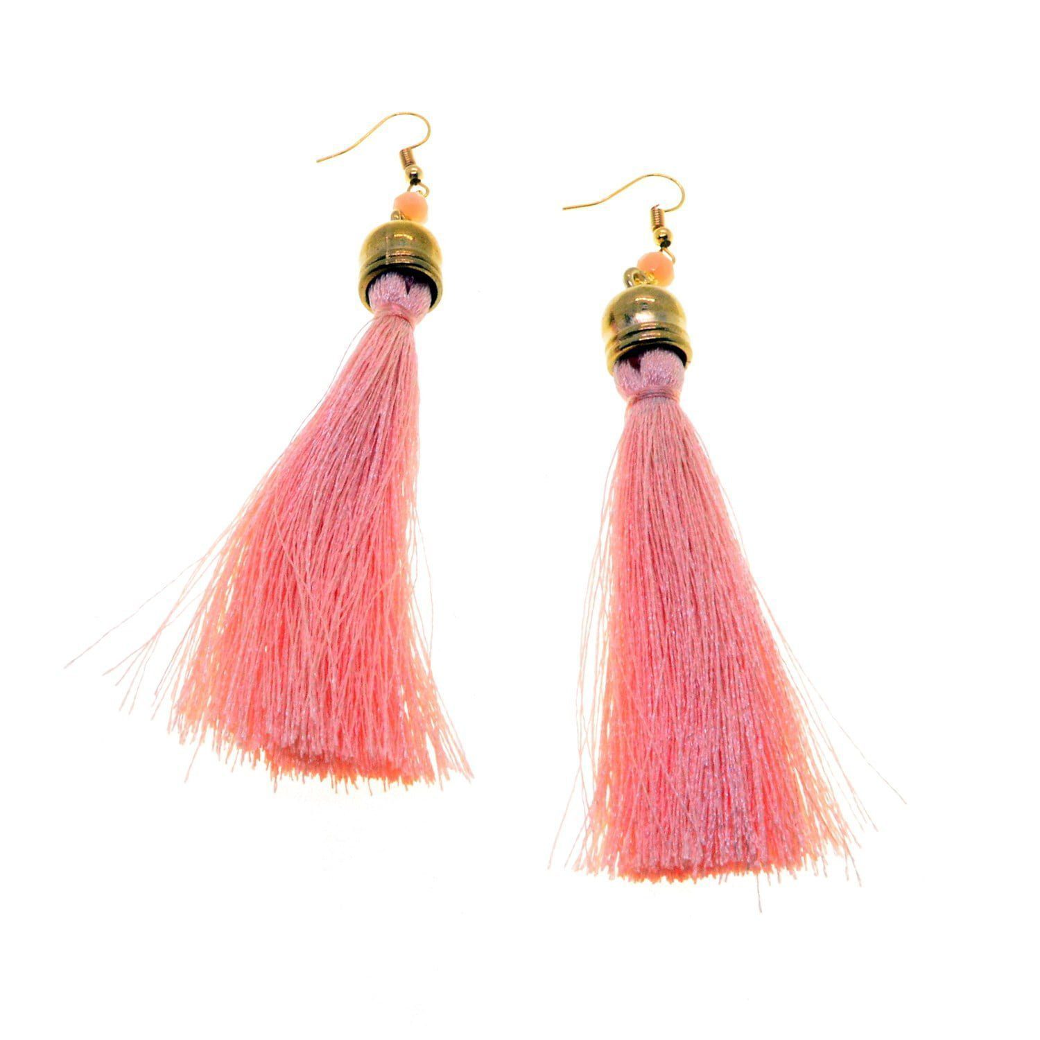 أقراط شرابة بالجملة أقراط مختلطة من الشرابة - 2344 2 Toptan Püskül Küpe Karışık Küpe - 2344 - الصورة 2