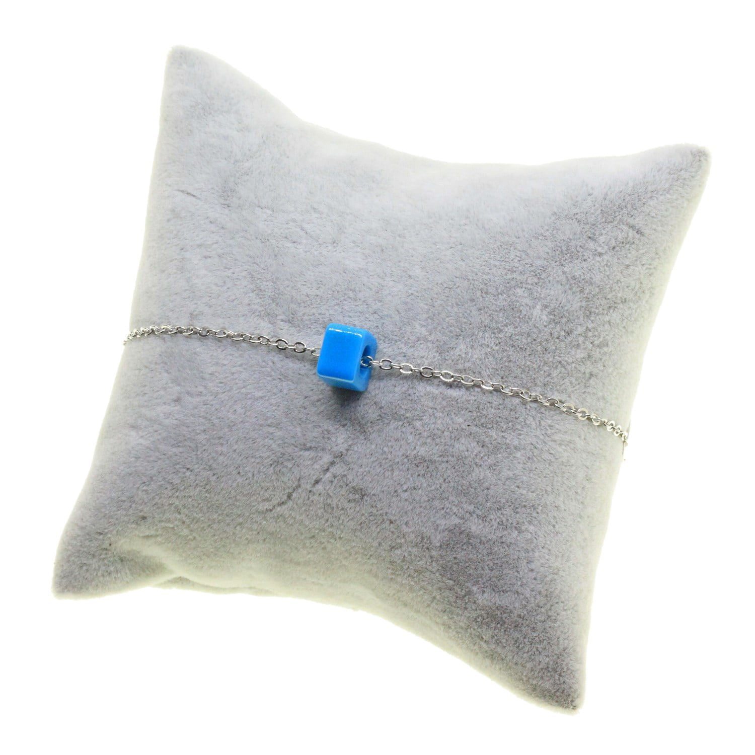 Toptan Gümüş Renk Sf Zincir Bodrum Boncuk Bijuteri Bileklik - 2874 1 Toptan Gümüş Renk Sf Zincir Bodrum Boncuk Bijuteri Bileklik - 2874