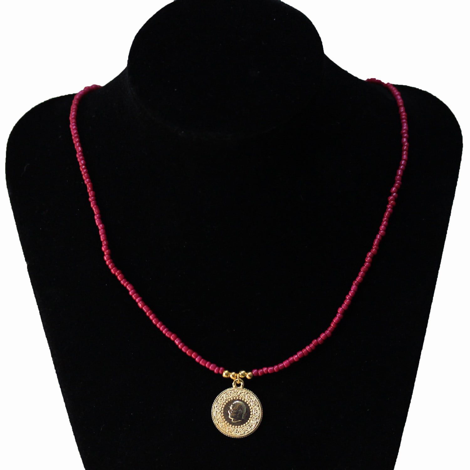 Wholesale Sand Bead Necklace Mixed with Star Coin Model - Custom Design Bead Necklace - 2882 16 Toptan Yıldız Para Modeli İle Karışık Kum Boncuk Kolye - Özel Tasarım Boncuk Kolye - 2882 - Image 16