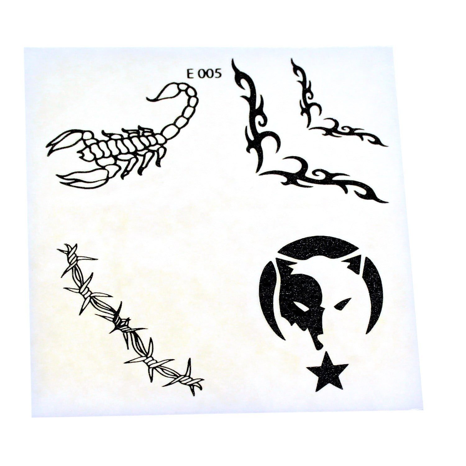 Toptan Unisex Karışık 12 Adet Geçici Dövme Tattoo - 2900 1 Toptan Unisex Karışık 12 Adet Geçici Dövme Tattoo - 2900