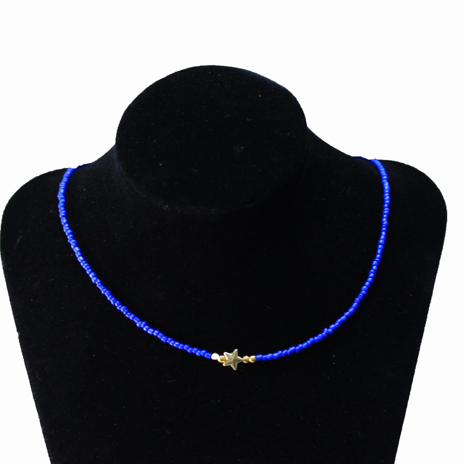 Wholesale Sand Bead Necklace Mixed with Star Coin Model - Custom Design Bead Necklace - 2882 11 Toptan Yıldız Para Modeli İle Karışık Kum Boncuk Kolye - Özel Tasarım Boncuk Kolye - 2882 - Image 11