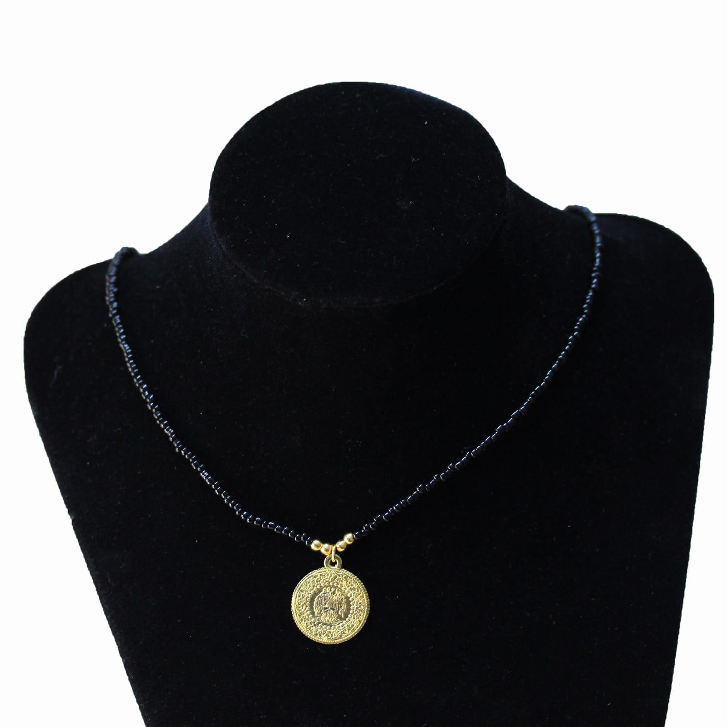 Wholesale Sand Bead Necklace Mixed with Star Coin Model - Custom Design Bead Necklace - 2882 18 Toptan Yıldız Para Modeli İle Karışık Kum Boncuk Kolye - Özel Tasarım Boncuk Kolye - 2882 - Image 18