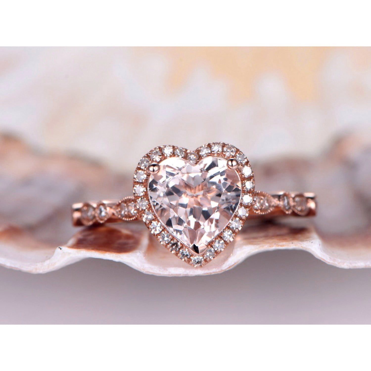 Toptan Rose Renk Kalp Şekil Lovely Zirkon Yüzük Ayarlanabilir Her Parmağa Olur - 2931 1 Toptan Rose Renk Kalp Şekil Lovely  Zirkon Yüzük Ayarlanabilir Her Parmağa Olur  - 2931