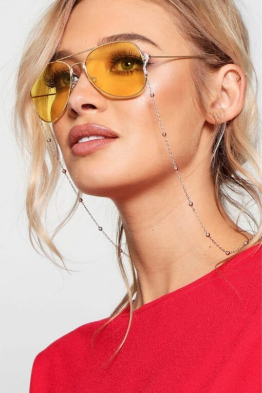 ⁦Toptan Kombin Moda Gözlük Askısı Zinciri - 2974⁩ - الصورة ⁦4⁩