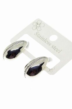 Toptan Gümüş Renk Zirkon Taş Gözyaşı Bottega Küpe Vip Kararmaz Solmaz Çelik Küpe - 3028 9 b8e9fc62e55042f29b74e4c1f0914f98