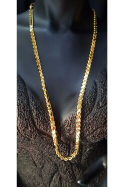Wholesale Gold Color Barley Chain Steel Necklace 60 Cm - 3133 6 2bfb623352a046d6ab43fd59fc3c576f
