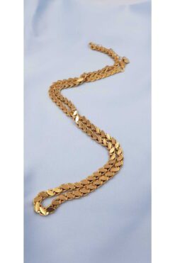 Toptan Altın Renk Arpa Zincir Çelik Kolye 60 Cm - 3133 7 8fef6a3f8de942d0baebc8b4b6421db6