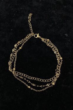 Toptan Altın Renk Uzatma Singapur Top Zincir Çelik Halhal - 3273 7 bb10876df5be4ab6831df3b9957fbdaf