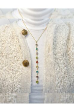 Toptan Altın Renk Sf Kalpli Ye Model Yeni Sezon Çelik Kolye - 3822 5 8a73beb79f47436ab1c9bf148489e659