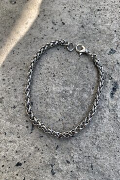Großhandel Angelus Modell 3mm dick anlaufgeschützt Unisex Armband versilbert