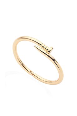Grossiste Bracelet à clous d'oreilles modèle Cartier pour femme plaqué or